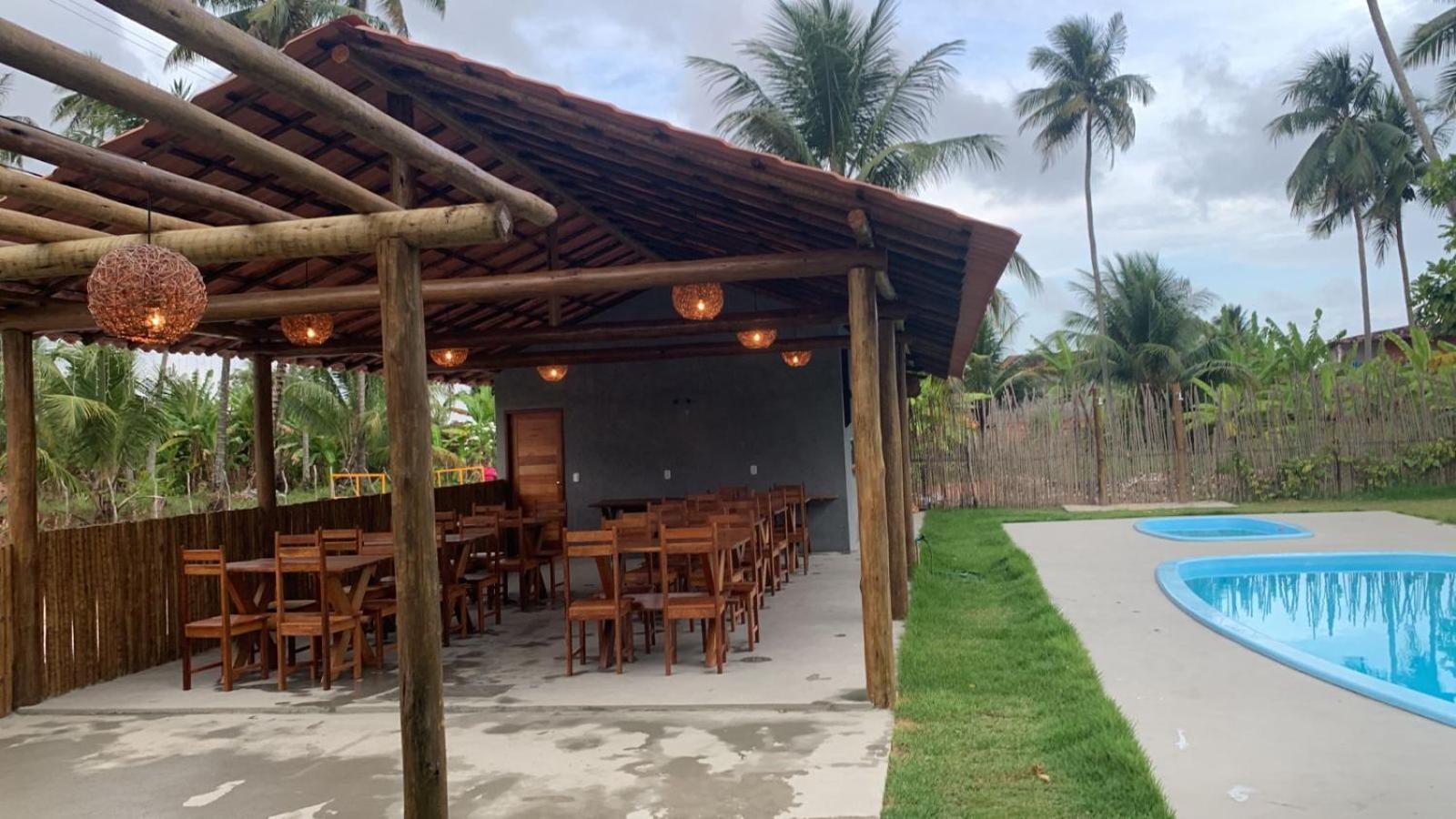 Pousada Pe Na Areia Sao Miguel dos Milagres Ngoại thất bức ảnh